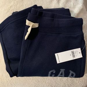 GAP logo fleece pants